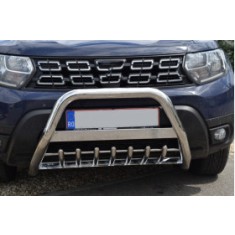 Bullbar Inox compatibil Dacia Duster II 2018-2022 (include si kitul de montaj)