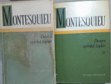 Montesquieu Despre spiritul legilor vol 1, 2