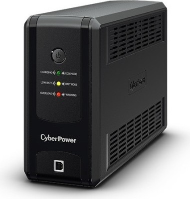 UPS CYBER POWER Line Int. fara management, LED,650VA/360W, AVR, 3xSchuko,indicatie status cu LED,1xbaterie 12V/5Ah, Backup 16-28 min, incarcare 8h,com foto