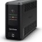 UPS CYBER POWER Line Int. cu manag,LED,850VA/ 425W,AVR,3xSchuko,indicatie LED,1x12V/5.5Ah,Backup 16-28 min,incarcare 8h,conector USB,combo RJ45,GreenP