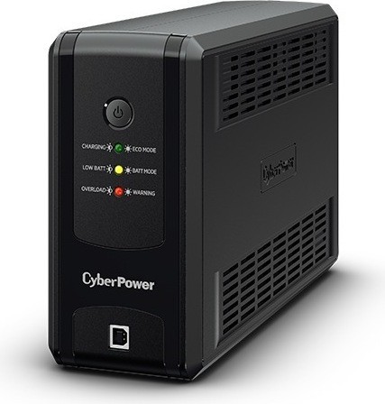 UPS CYBER POWER Line Int. fara management, LED,650VA/360W, AVR, 3xSchuko,indicatie status cu LED,1xbaterie 12V/5Ah, Backup 16-28 min, incarcare 8h,com