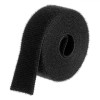 Bandă Fixare Scai 2cm x 2m, Neagră, Pretăiată 2.5cm, Universală - Cabluri, Birou, Casă