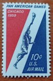 U.S.A-1959-''-JOCURILE-PANAMERICANE''set complet 1v-(Cat SCOT- )-.MNH--Nestamp.--Vezi-Scan