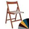 SCAUN BASIC T - CADRU CIRES - STOFA - DIVERSE CULORI - Stofa S17-bej