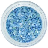 Cochilii zdrobite &ndash; albastre deschis, INGINAILS