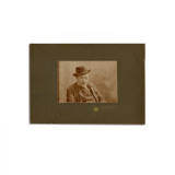 I. L. Caragiale, fotografie de epocă, atelier Fotoglob, cca. 1890 - Piesă rară