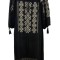 Rochie dama casual R151, negru darth vader marimea S