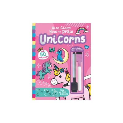 Wipe-Clean How to Draw Unicorns foto