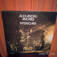 -Y- ALEXANDRU ANDRIES - INTERIOARE - DISC VINIL LP foto