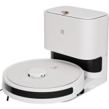 Robot de aspirare ER71UW2SW, aspirator si mop, statie automata de golire cu sac igienic Electrolux, 2,4l, tehnologie LiDAR, WI-FI, app Electrolux, 400