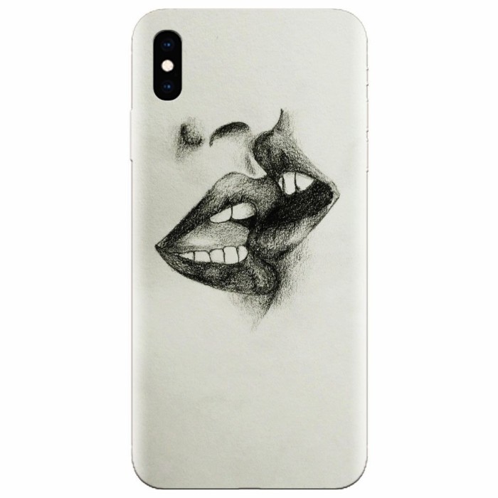 Husa silicon pentru Apple Iphone XS Max, Kiss