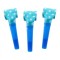 Set 10 trompete din hartie pentru petrecere culoare albastru deschis