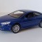 Macheta Peugeot 407 Coupe 2006 albastru - Welly 1/36