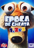 DVD animatie: Epoca de gheata 1, 2 si 3 ( set 3 DVD in box - vezi descriere )