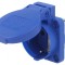 Conector Alimentare AC 2P PE 250V 16A Albastru