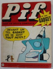 PIF , GADGET , NO.65 , MAI 1970 , LIPSA GADGET foto