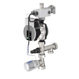 Grup de pompare cu cap termostatat REHAU Set de reglare FLEX