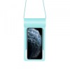 Husa Universala Waterproof pentru Telefon max. 6.8inch, Techsuit, TWC1, Turcoaz, Universal