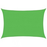 Cumpara ieftin Panza parasolar, verde deschis, 2,5x4 m, HDPE, 160 g/m&sup2;