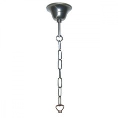 Suport lustra fier auriu Tiffany, 3 x 60W 130 cm