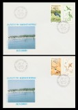 1999 Romania - 2 FDC EUROPA '99, Rezervatii naturale - Delta Dunarii (varietati cu vigneta), LP 1485 a