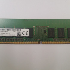 Memorie server 8GB DDR4 1RX8 PC4-2400T-ED-11 Unbufferd ECC