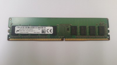 Memorie server 8GB DDR4 1RX8 PC4-2400T-ED-11 Unbufferd ECC foto