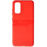 Husa Silicon Rosu Samsung Galaxy S20, Calitate Premium, Protectie Telefon