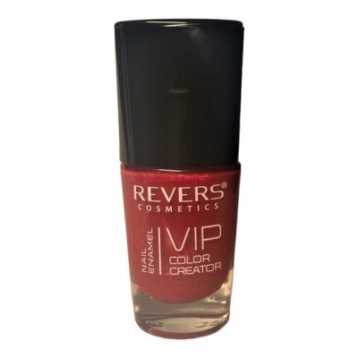 Lac de unghii Vip, 3D, Revers, rosu deschis, 12 ml, Nr 123 - sidefat foto