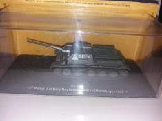 Macheta tanc SU 85 Berlin - 1945 scara 1:72 foto