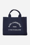Karl Lagerfeld poseta culoarea albastru marin, A1W50010