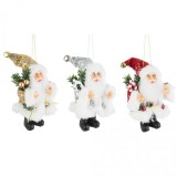 Cumpara ieftin Set 3 ornamente brad Santa 6x5x13 cm