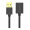 Cablu de date Orico U3-MAA01 USB Male - USB Female 1.5m Black