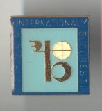 Insigna veche TIB - Targul International Bucuresti 1970