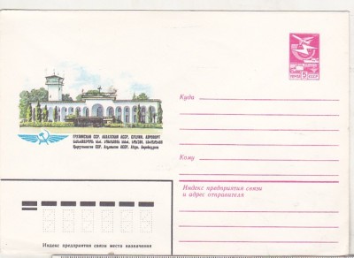 bnk ip URSS 1983 - aviatie - Aeroportul Suhumi - necirculat foto