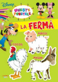 Disney Bebe. Unește punctele. La fermă - Paperback - Disney - Litera mică