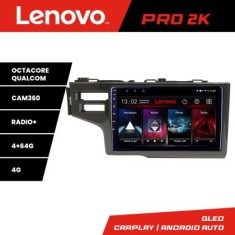 Navigatie Honda Fit 2014-2019 Android radio gps internet 8 core QLED 2K 4+64 360 Lenovo CarStore Technology