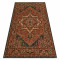 Covor de l&acirc;nă KASHQAI 4354 501 rozetta, oriental teracotă, 67x130 cm