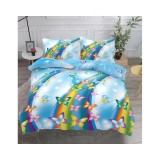 Cumpara ieftin Lenjerii de Pat Finet 3D, 4 Piese, Pat Dublu - SIPRD-03