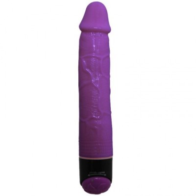 BAILE - COLORFUL SEX LILAC REALISTIC VIBRATOR 23 CM foto