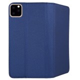 Husa high quality flip cover soft magnet pentru apple iphone 11 pro / xi pro, albastru, Htphone