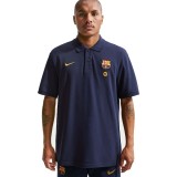 Nike Tricou Polo FC Barcelona Club Crest Albastru XL