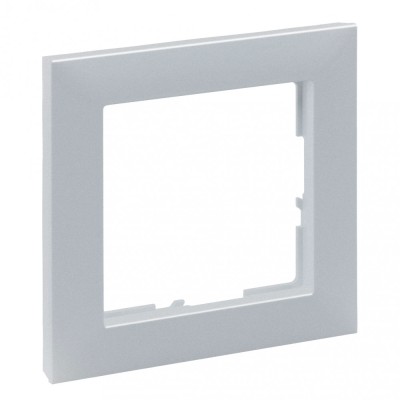 Rama ornament 1 post Legrand Suno aluminiu 721511 foto