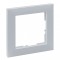 Rama ornament 1 post Legrand Suno aluminiu 721511