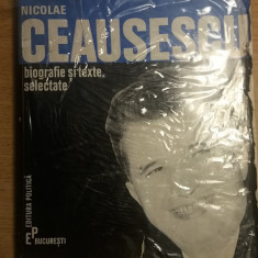 myh 546s - MICHEL P HAMELET - NICOLAE CEAUSESCU - BIOGRAFIE SI TEXTE SELECTATE