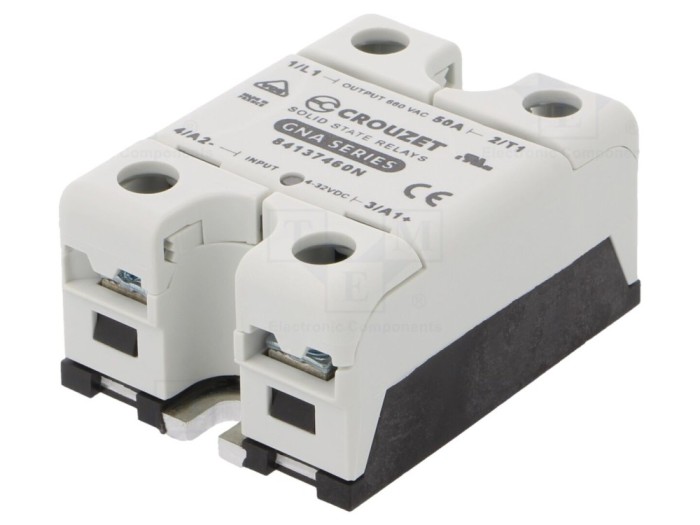 Releu semiconductor 50A, 48-660VAC