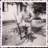 M682 Elev militar rom&acirc;n &icirc;n echipament complet, perioada interbelică