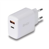 Cumpara ieftin Incarcator Lindy USB A &amp; C, 30W, putere intrare 100-240VAC,