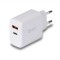 Incarcator Lindy USB A &amp; C, 30W, putere intrare 100-240VAC,