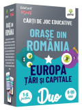 Orașe din Rom&acirc;nia &bull; Europa: Țări și capitale - Paperback - Gama